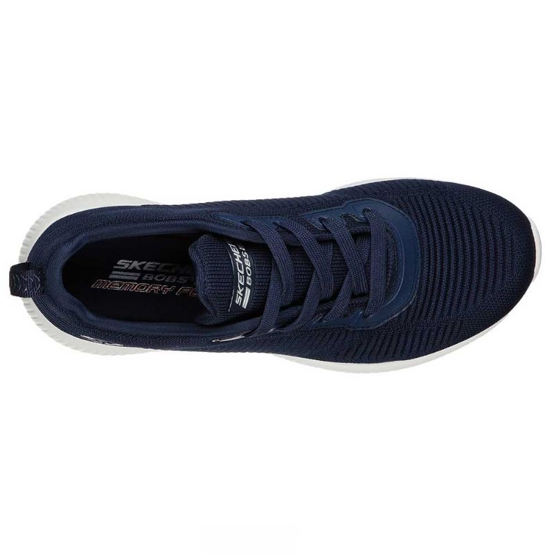 Skechers Womens Bobs Squad Tough Talk Navy UK 5 EUR 38 (32504)